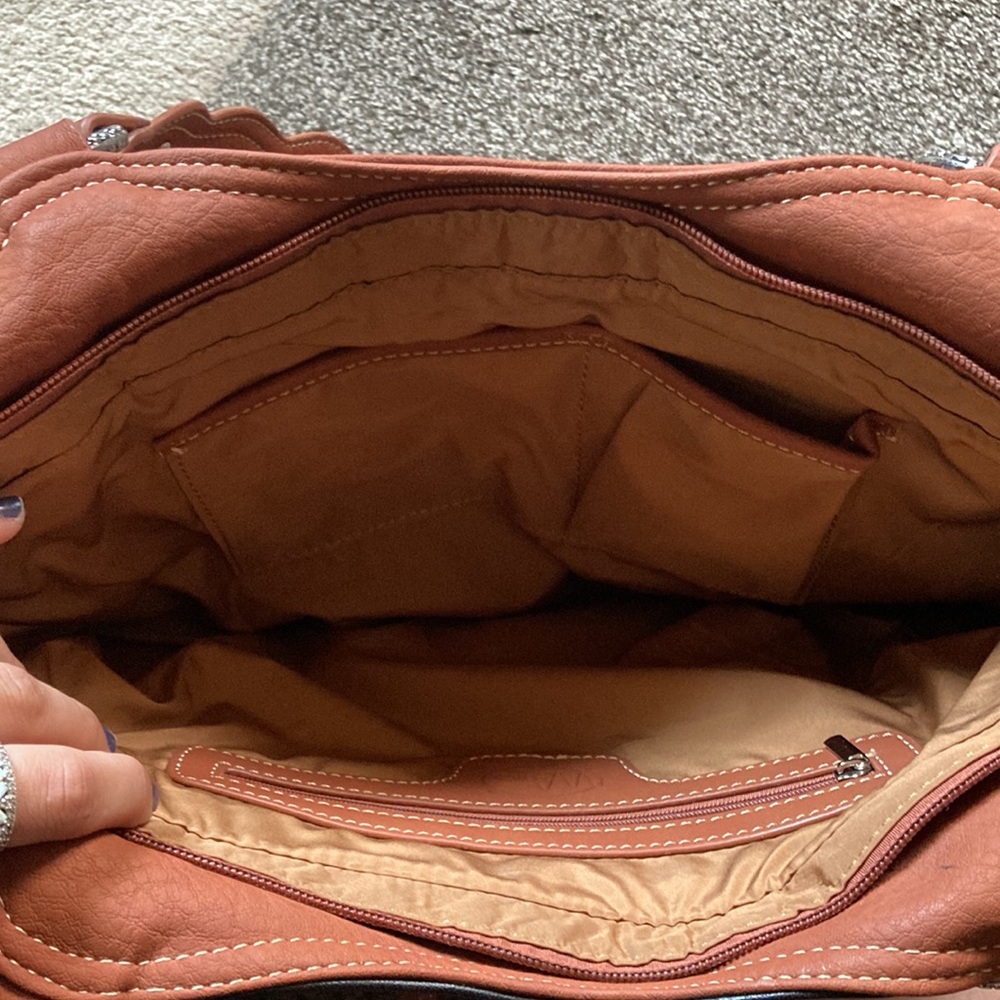 Women’s leather western bag - Picture 9 of 9